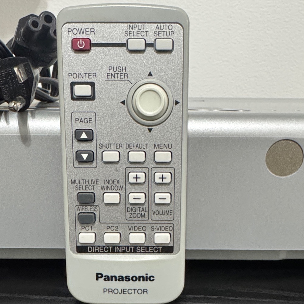 Panasonic Silver Portable Projector - Picture 8 of 8